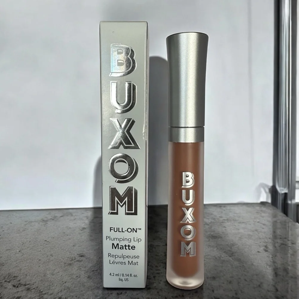 Buxom Full On Plumping Lip Matte Lipgloss Road Trippin 0.14 Fl Oz Velvety Smooth